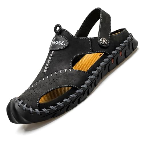 Rojeam Herren Sandalen Sommer Wandersandale Beach Sandalen Trekkingschuhe Sport Outdoor Wanderschuhe Trekkingsandalen von Rojeam