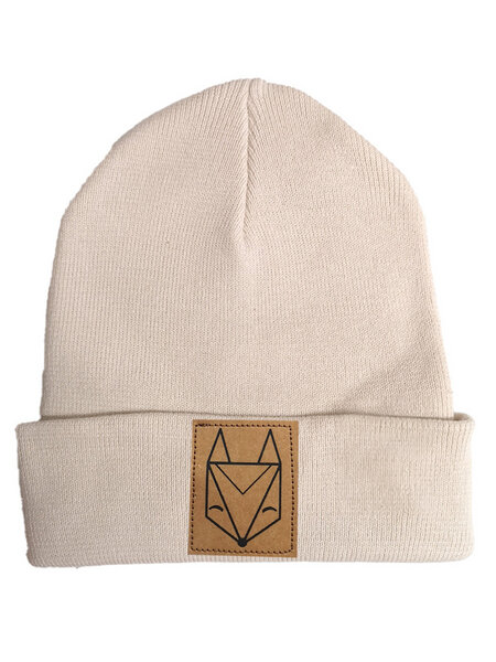 Róka - fair clothing Mütze mit Fuchs - Rib Beanie von Róka - fair clothing