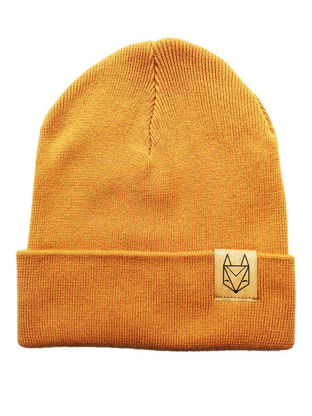 Róka - fair clothing Mütze mit Fuchs - Rib Beanie von Róka - fair clothing