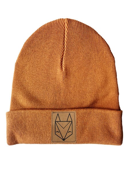 Róka - fair clothing Mütze mit Fuchs - Rib Beanie von Róka - fair clothing