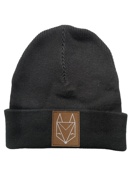 Róka - fair clothing Mütze mit Fuchs - Rib Beanie von Róka - fair clothing