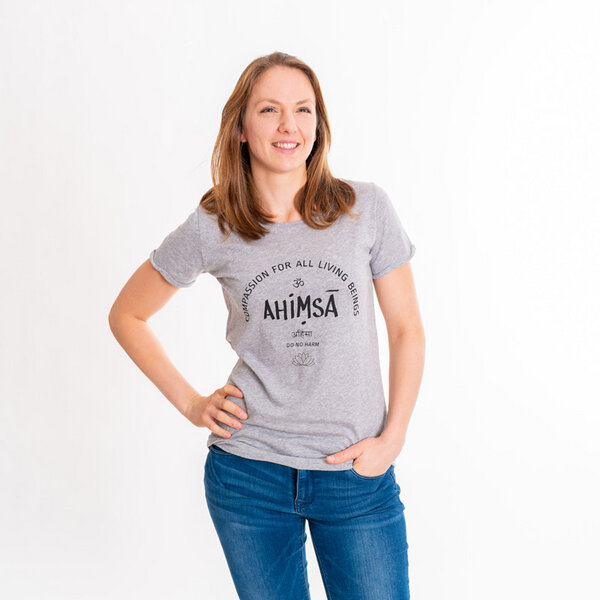 Róka - fair clothing Róka - T-Shirt Ahimsa - Yoga von Róka - fair clothing