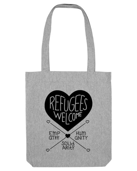 Róka - fair clothing Umhänge-/Schultertasche - Refugees Welcome von Róka - fair clothing