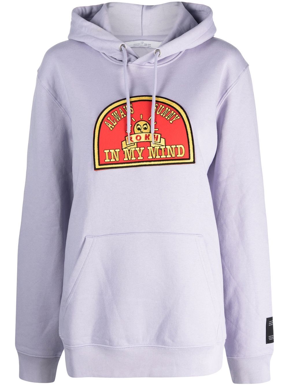 Rokh Always Sunny Hoodie - Violett von Rokh