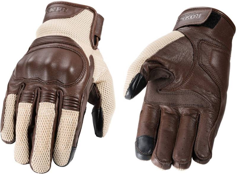 Rokker Motorradhandschuhe Austin Mesh Motorrad Handschuhe protektoren von Rokker