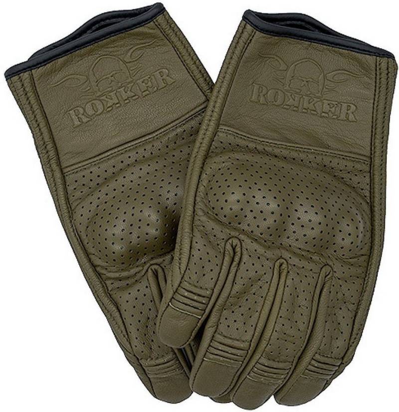 Rokker Motorradhandschuhe Tucson perforiertes Motorradhandschuhe von Rokker