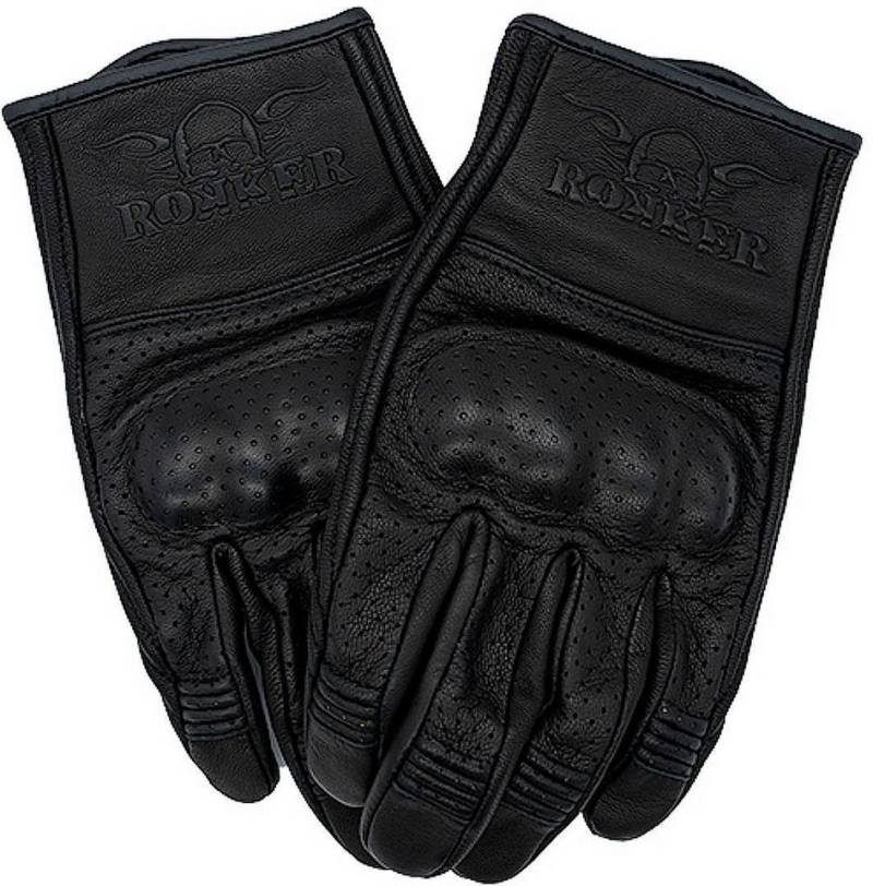 Rokker Motorradhandschuhe Tucson perforiertes Motorradhandschuhe von Rokker
