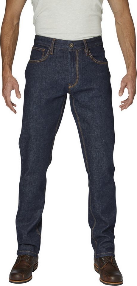 Rokker Motorradhose Revolution Tapered Slim Motorradjeans von Rokker