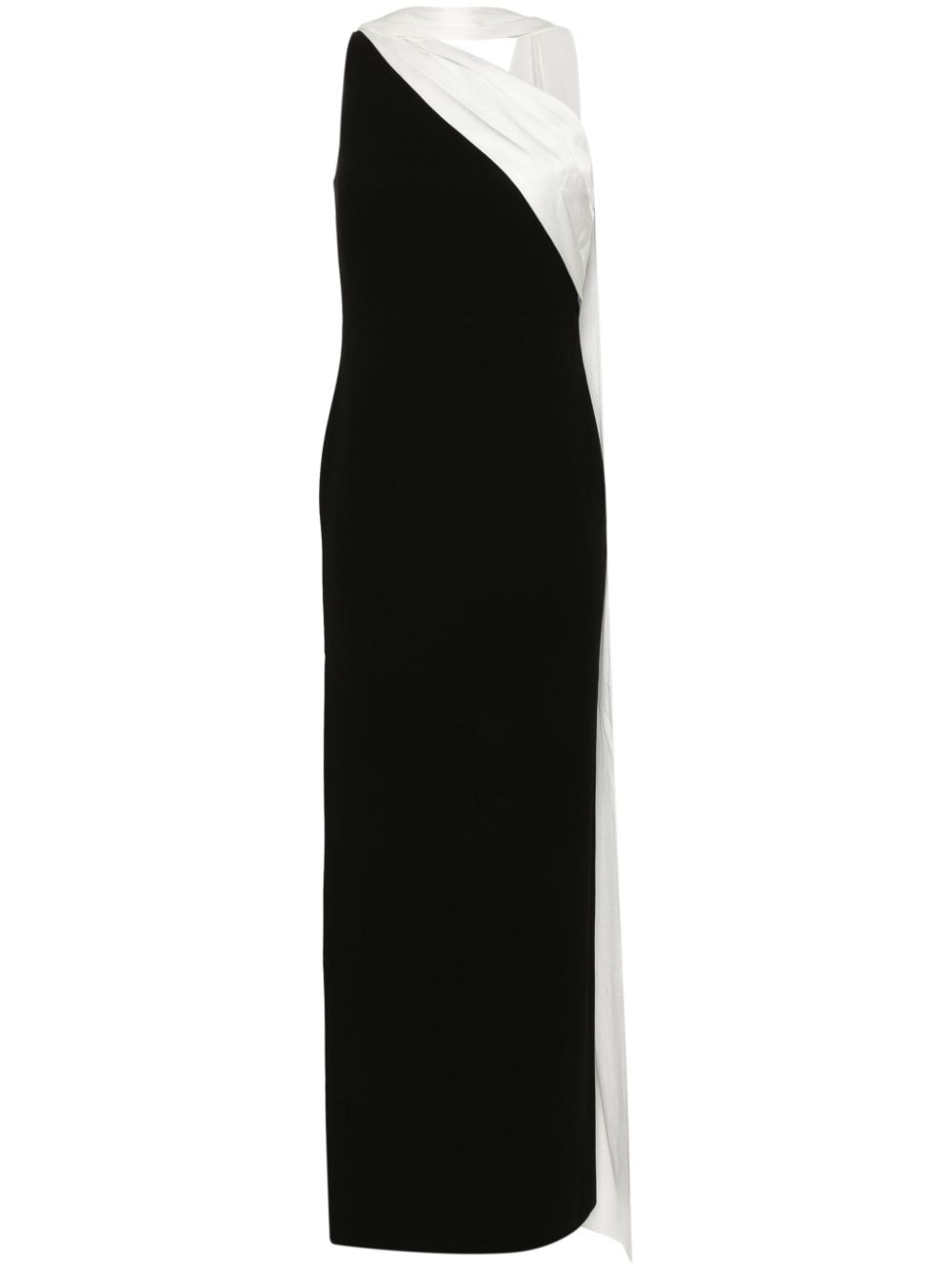 Roland Mouret Asymmetrisches Cady-Maxikleid - Schwarz von Roland Mouret