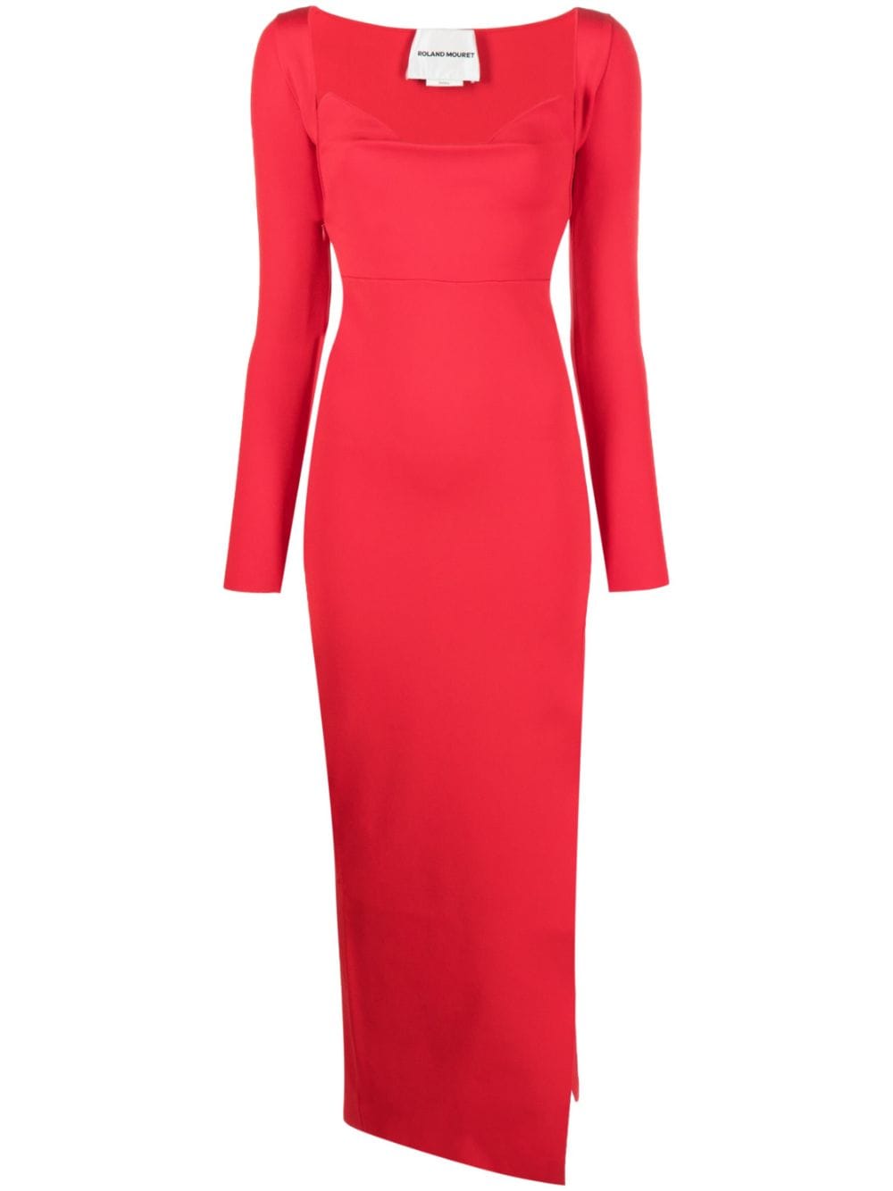 Roland Mouret Langärmeliges Midikleid - Rot von Roland Mouret