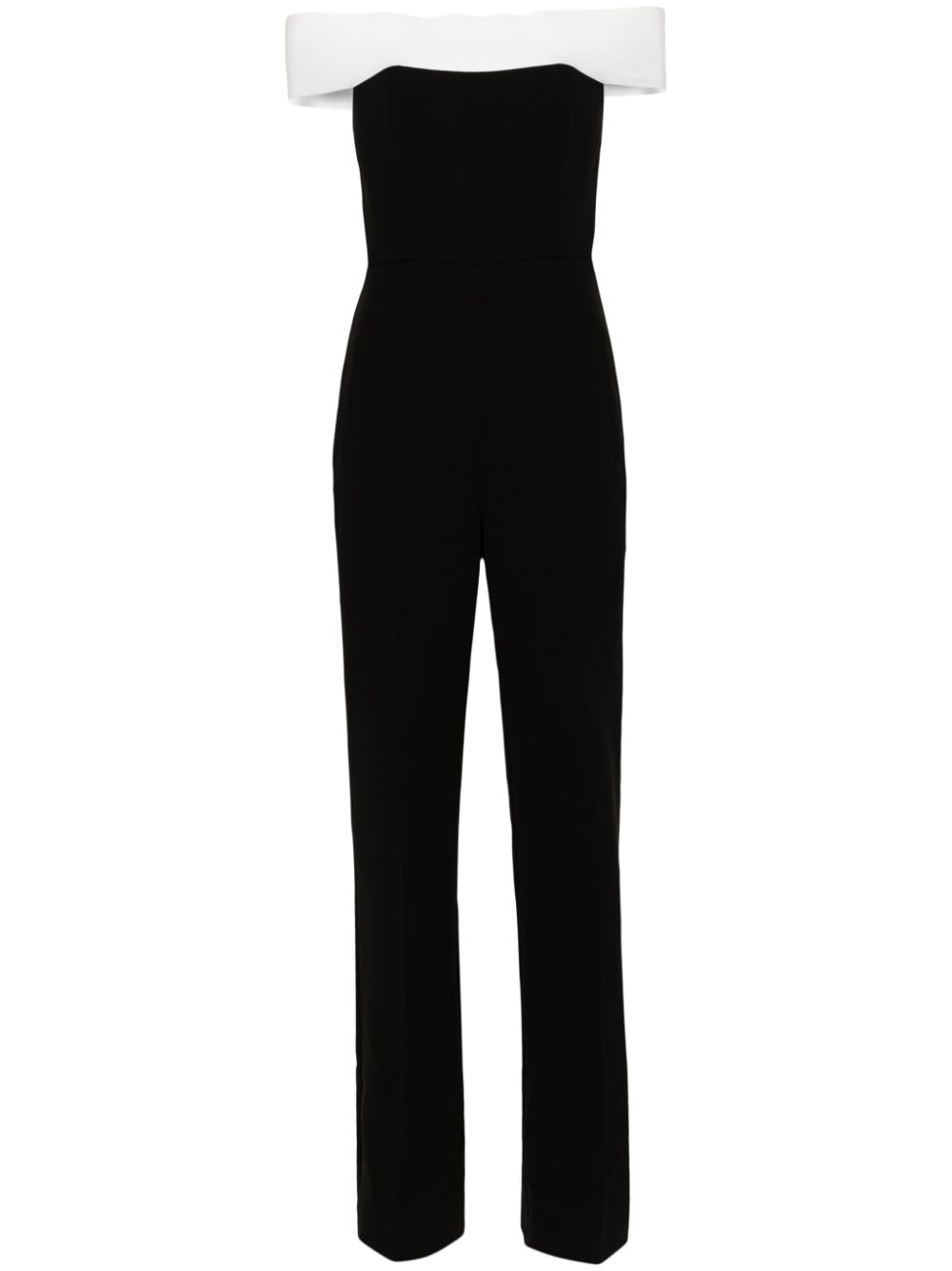 Roland Mouret Schulterfreier Jumpsuit - Schwarz von Roland Mouret