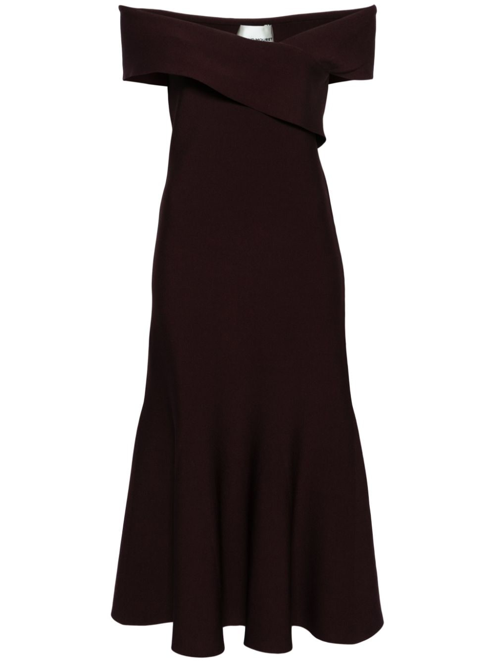 Roland Mouret Schulterfreies Kleid - Braun von Roland Mouret