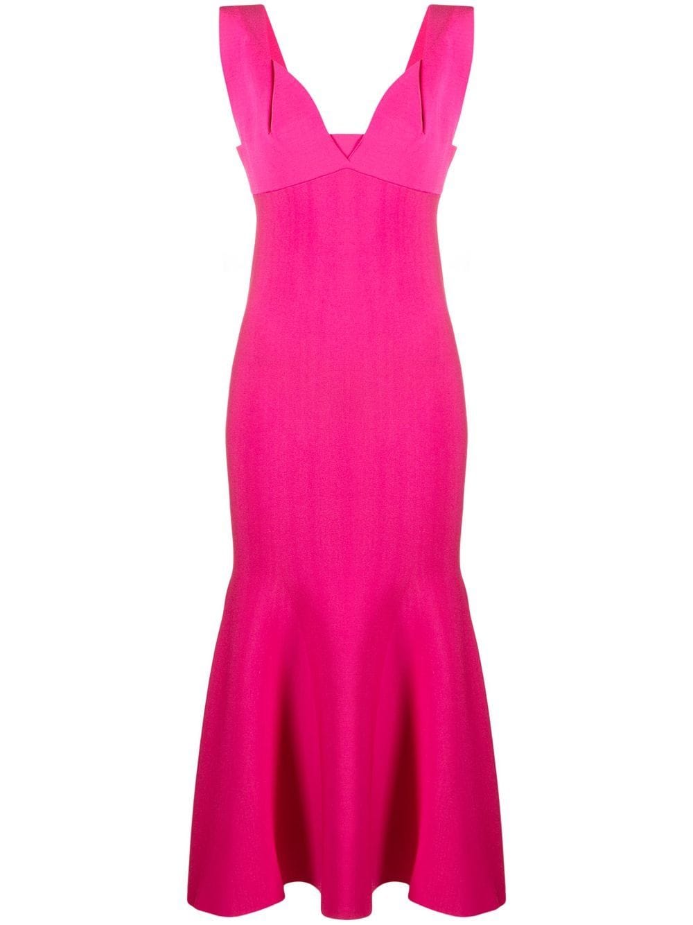 Roland Mouret Ausgestelltes Kleid - Rosa von Roland Mouret