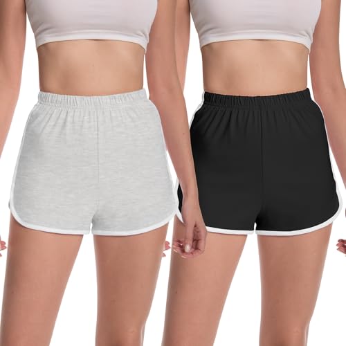 Rolcoassuns 2 Pack Damen Yoga Gym Tanz Kurze Sport Casual Kurz Sporthose Trainingshose Sportshorts Women Laufshorts Rolcoassuns 2 Pack Damen Yoga Gym Tanz Kurze Sport Casual Kurz Sporthose Trainingshose Sportshorts Women Laufshorts von Rolcoassuns