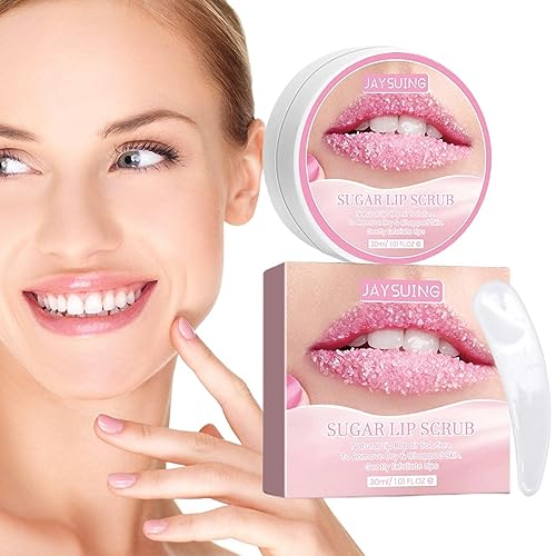 Feuchtigkeitsspendendes Lippenpeeling | 30 ml Feuchtigkeitscreme für die Lippen, praller,Lippenpflegeprodukte, Lippenmasken-Peeling, Lippenwäscher mit Löffel repariert Lippenfalten Rolempon von Rolempon