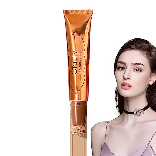 Flüssiger Konturenstift - Cremiges Konturstift-Make-up - Flüssiger Bronzer mit weichem Kissenapplikator, wasserfester Gesichts-Make-up-Stick für Konturen, Gesichts-Make-up für Mädchen und Rolempon von Rolempon