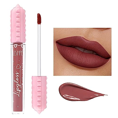 Wassertönter Lippenfleck,Lip Cosmetic Velvet Lippenstift - Lippenstifte, Lippenstift, Samt-Lippenstift, Make-up für Frauen, roter Lippenstift, wischfest – nicht klebend, leicht, Rolempon von Rolempon