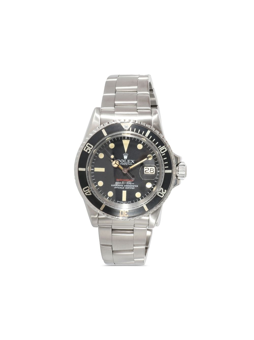 Rolex 1970/79 pre-owned Submariner 40mm - Schwarz von Rolex