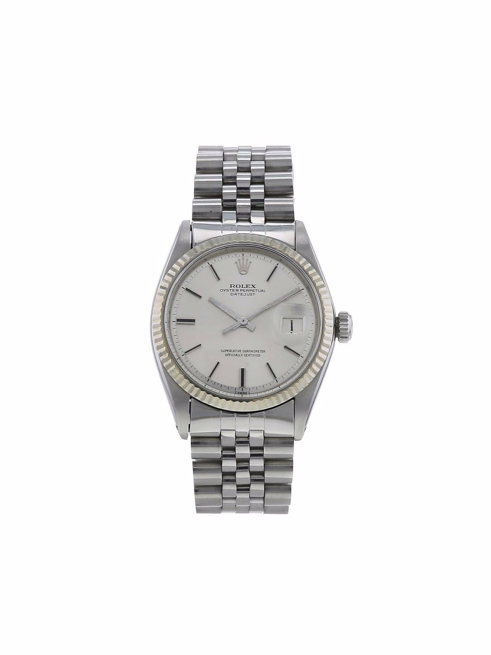 Rolex 1970 pre-owned Datejust 36mm - Silber von Rolex