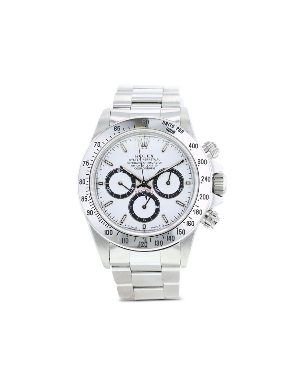 Rolex 1996 pre-owned Cosmograph Daytona 40mm - Weiß von Rolex