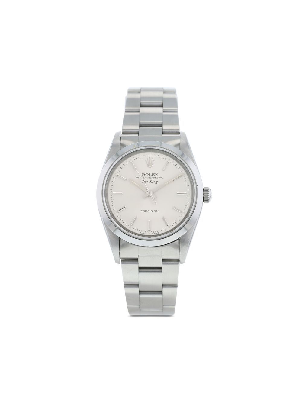 Rolex 1997 pre-owned Air King 34mm - Silber von Rolex