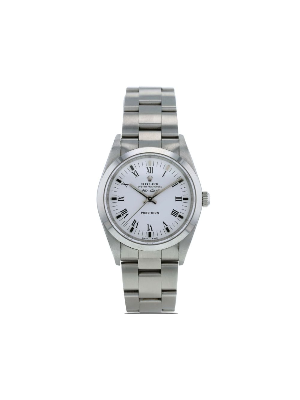 Rolex 1998 pre-owned Air-King 34mm - Weiß von Rolex