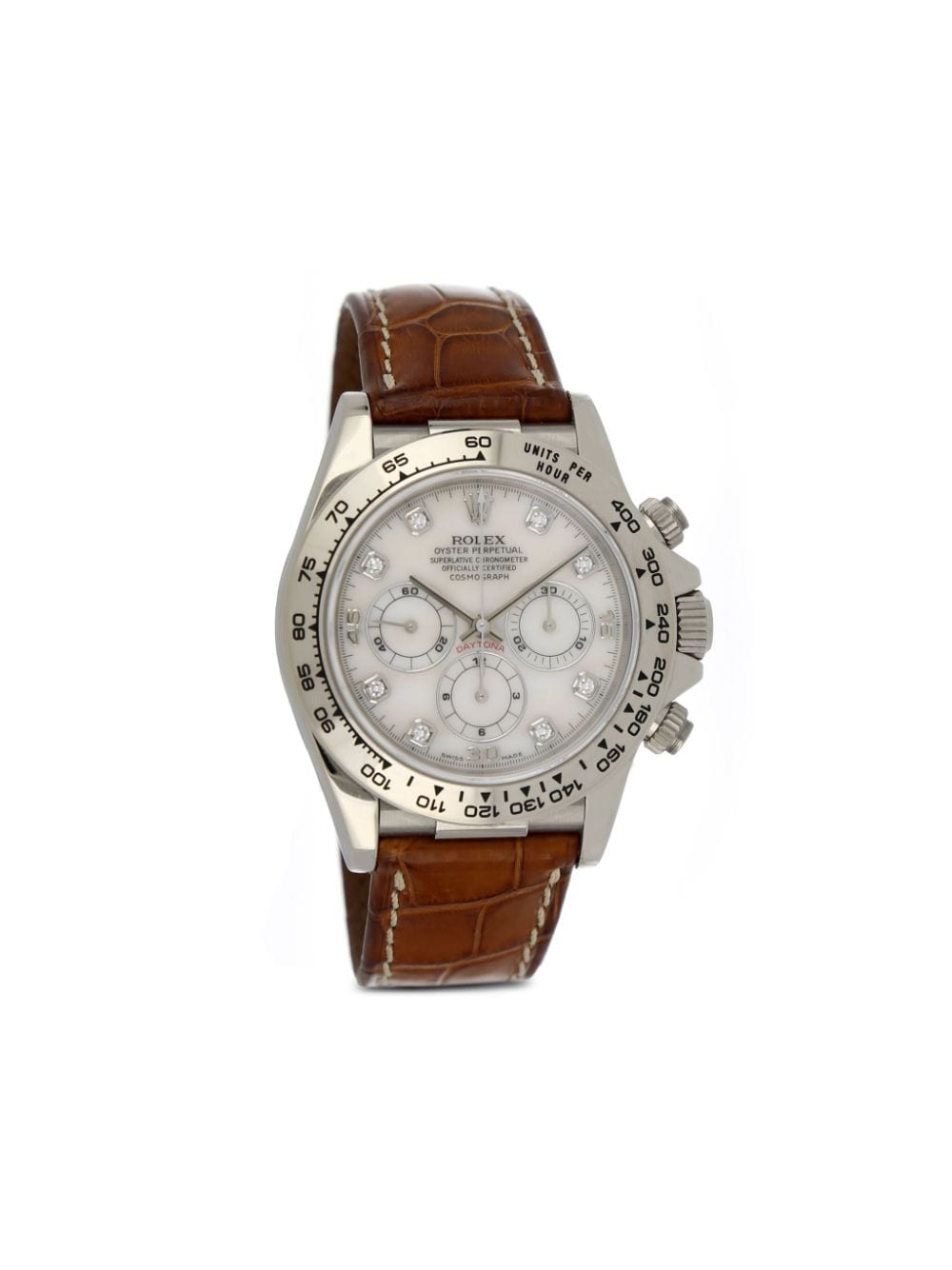 Rolex 1998 pre-owned Daytona 40mm - Weiß von Rolex