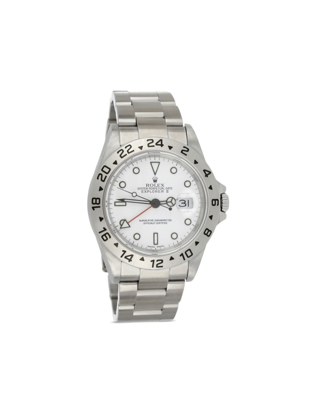 Rolex 2004 pre-owned Explorer II 40mm - Weiß von Rolex