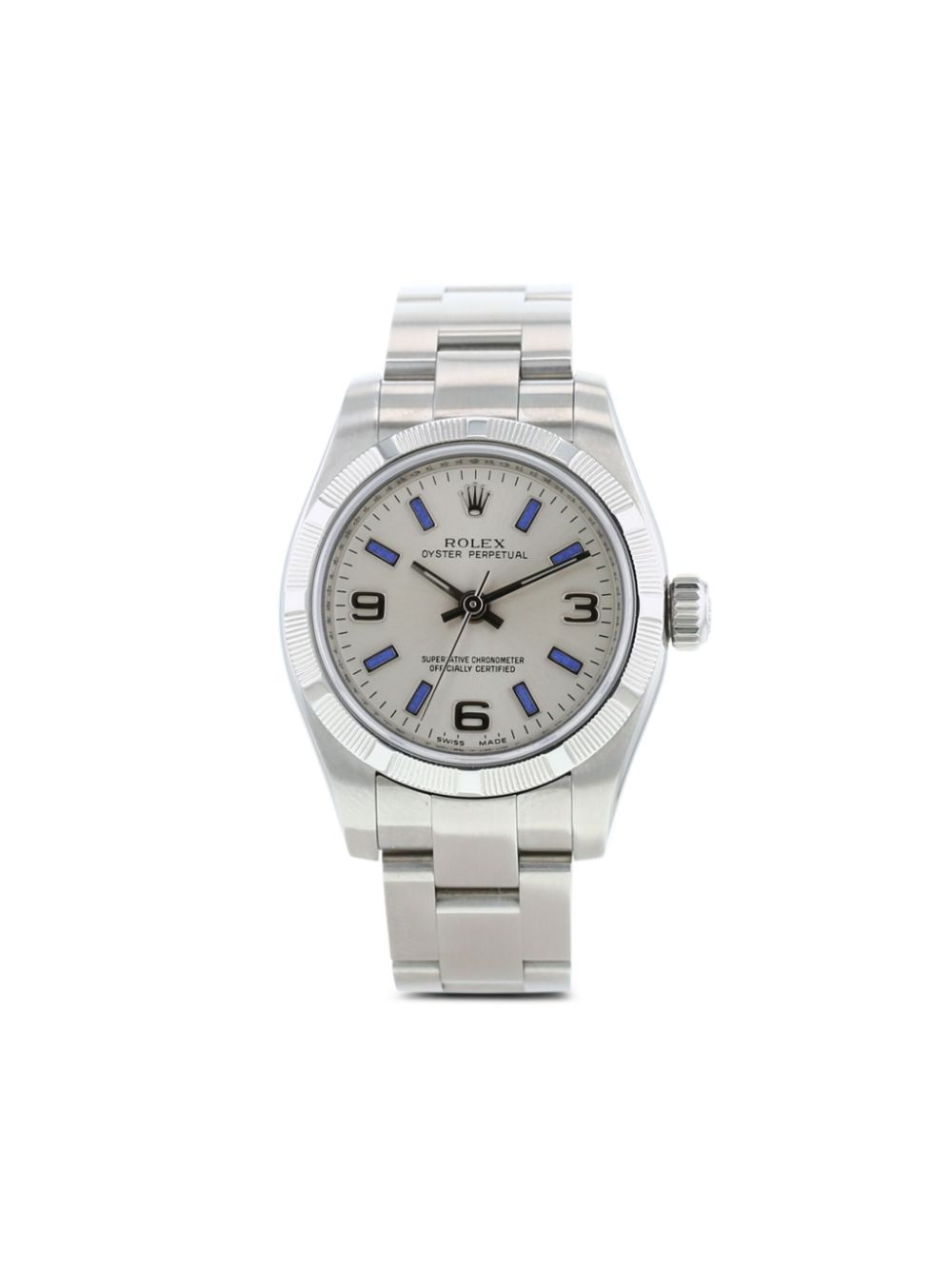 Rolex 2007 pre-owned Lady Oyster Perpetual 26mm - Silber von Rolex