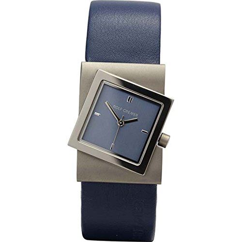 Rolf Cremer Turn Unisex-Armbanduhr Blau 492309, blau, Armband von Rolf Cremer