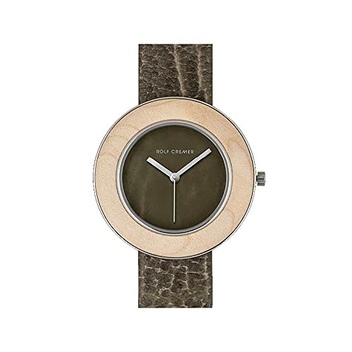 Rolf Cremer Wood 507106 Damen Armbanduhr Olive von Rolf Cremer