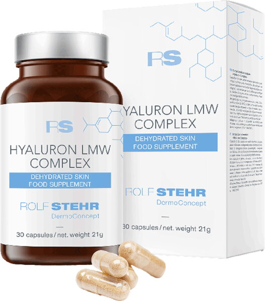 Rolf Stehr Dehydrated Skin Food Supplement - Hyaluron LMW Complex 30 Capsules von Rolf Stehr