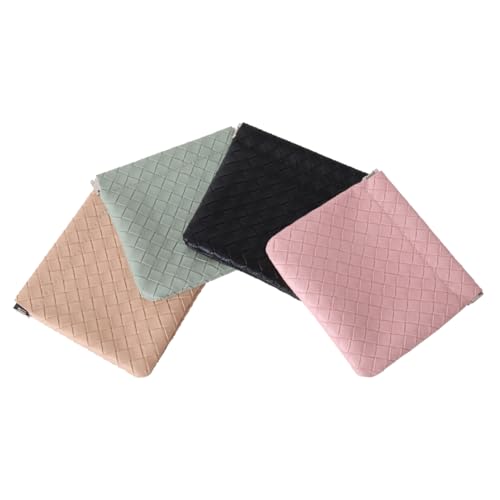 PU Münzbeutel Täschchen Mädchen Weben Cute Münze Beutel Mini Coin Purses Jewelry Pouch 11.5 x 12cm (4) von Rolin Roly