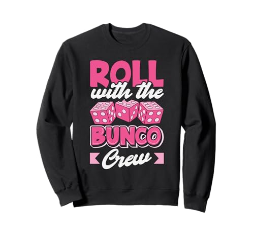 Bunco Bash Design Frauen - Cooles Bunco Würfel Spieleabend Sweatshirt Bunco Bash Design Frauen - Cooles Bunco Würfel Spieleabend Sweatshirt von Roll With The Bunco Crew