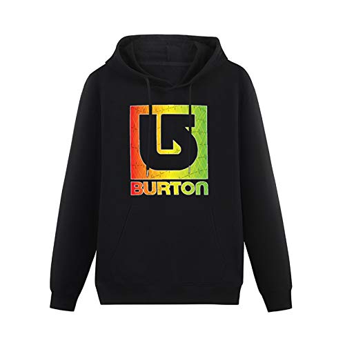 Rollen Men's Hoody Burton Snowboard Rasta Color Logo Hoodies Pullover Long Sleeve Sweatshirts L von Rollen