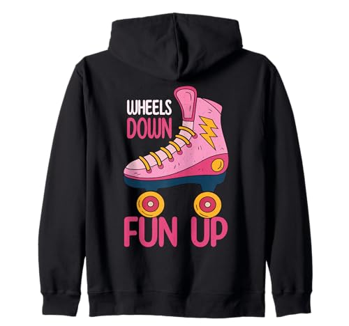 Rollschuh-Design für Damen Retro Vintage Rollschuhe Kapuzenjacke Rollschuh-Design für Damen Retro Vintage Rollschuhe Kapuzenjacke von Roller Skating Vintage 70s 80s Designs