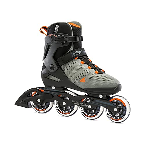 Rollerblade Herren Sirio 90 Inline-Skate, Antracite/Arancio, 42 EU von Rollerblade