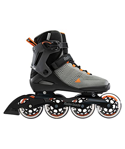 Rollerblade Herren Sirio 90 Inline-Skate, Antracite/Arancio, 47.5 EU von Rollerblade