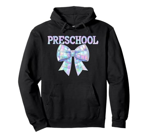 Coquette Bow Vorschule I'm Ready for Preschool Girl PreK Kid Pullover Hoodie Coquette Bow Vorschule I'm Ready for Preschool Girl PreK Kid Pullover Hoodie von Rollin Into Preschool Girly Back to School 1st Day