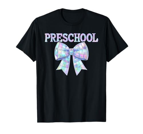 Coquette Bow Vorschule I'm Ready for Preschool Girl PreK Kid T-Shirt Coquette Bow Vorschule I'm Ready for Preschool Girl PreK Kid T-Shirt von Rollin Into Preschool Girly Back to School 1st Day