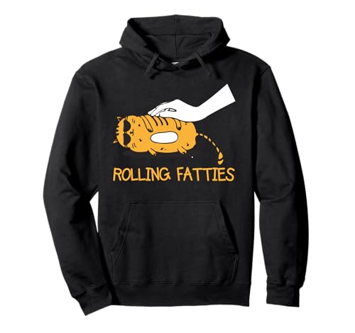 Rolling Fatties Lustiger Katzenliebhaber Katze Mama Katze Papa Kätzchen Witz Pullover Hoodie von Rolling Fatties Funny Cat Lover Cat Mom Pet Owner