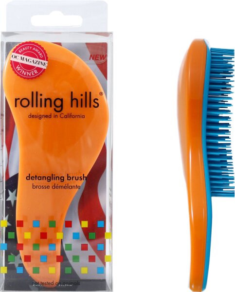 Rolling Hills Professional Detangling Brush Orange von Rolling Hills