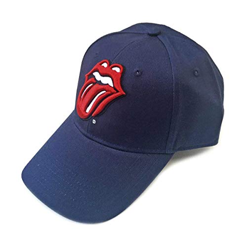 Rolling Stones Baseball cap Classic Tongue Blau von The Rolling Stones