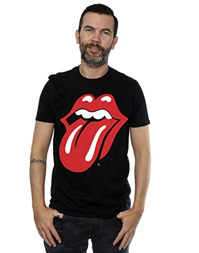 The Rolling Stones Classic Tongue Männer T-Shirt schwarz M 100% Baumwolle Undefiniert Band-Merch, Bands von Rolling Stones