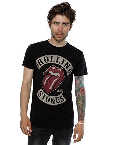 Rolling Stones Herren Tour 78 Mens Blk TS T-Shirt, Schwarz, Large von Rolling Stones