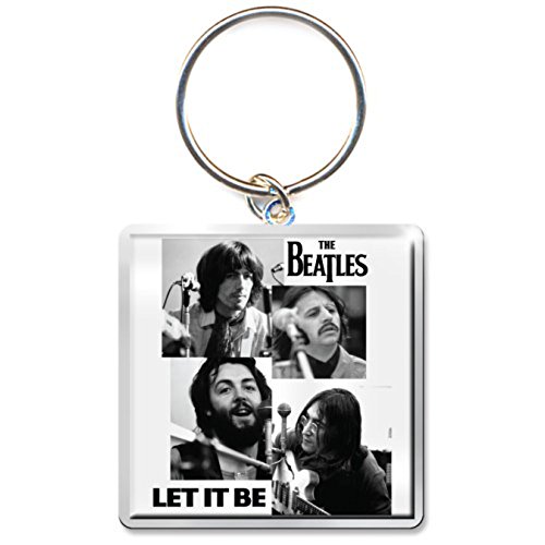 The Beatles Let It Be Faces Photo Print Keychain von Rolling Stones