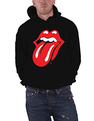 The Rolling Stones Classic Tongue Schwarzer Hoodie: X Large von Rolling Stones