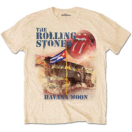 The Rolling Stones Herren T-Shirt Rolling Stones Havana Moon Vegas gelb von Rolling Stones