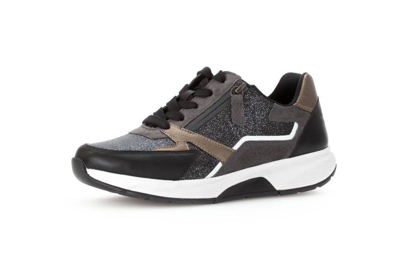 Sneaker low anthrazit/schw. k. von Rollingsoft