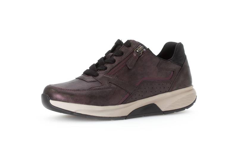 Sneaker low burgund/schwarz von Rollingsoft